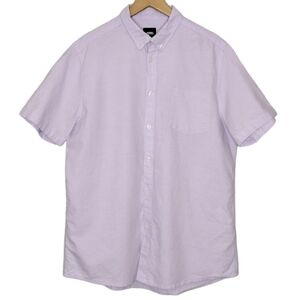 Burton Men's Wear Short Sleeve Button Down Shirt Size Large